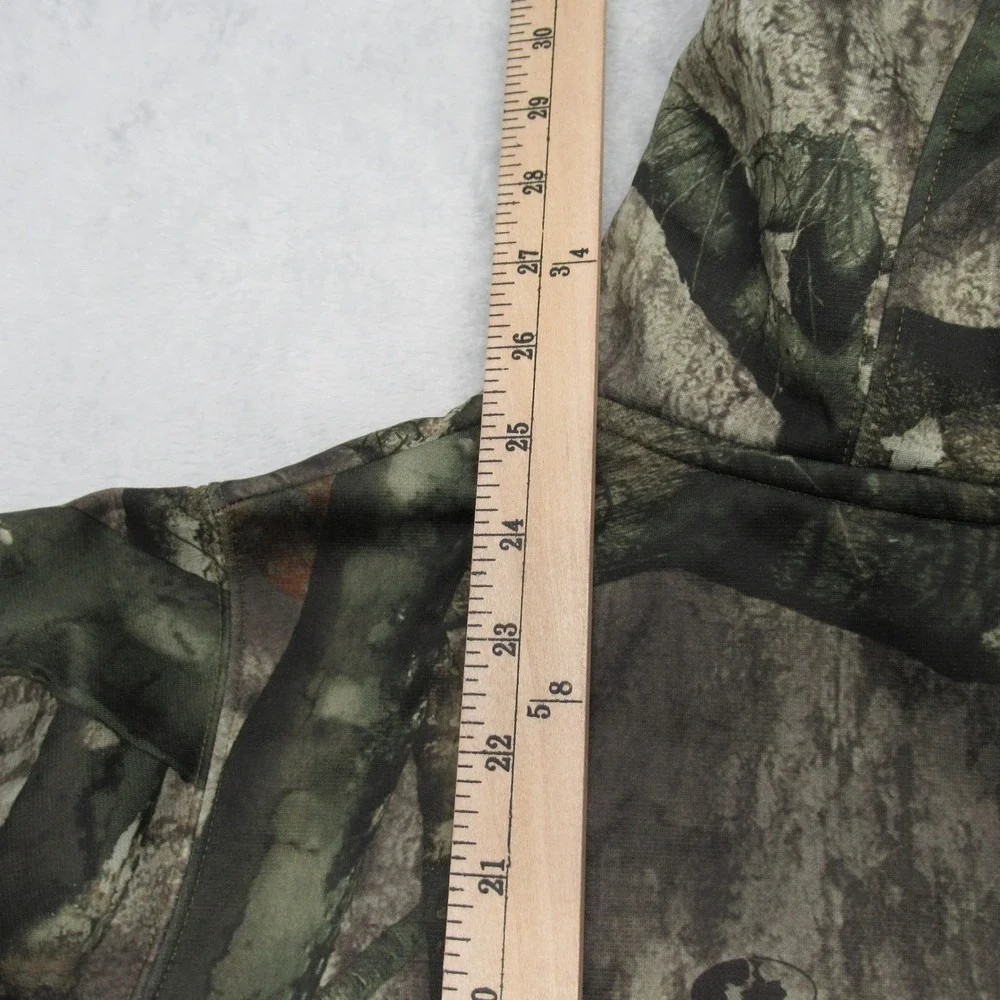 Under Armour Hoodie Youth XL Green Realtree Camo Pullover Fleece Outdoor Hunting